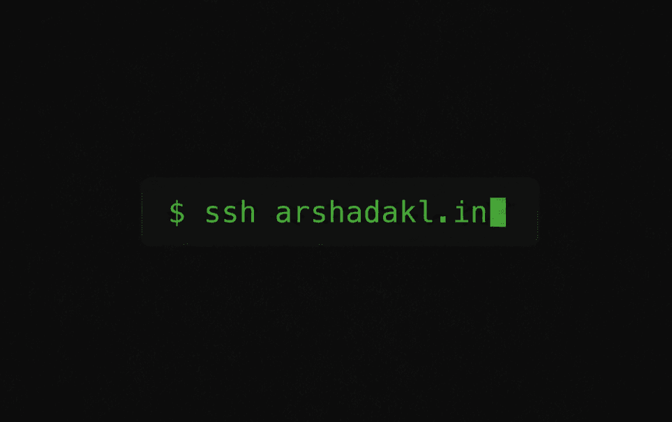 I Built a Portfolio That Lives in Your Terminal — SSH Access, Go, Docker, GCP Free Tier